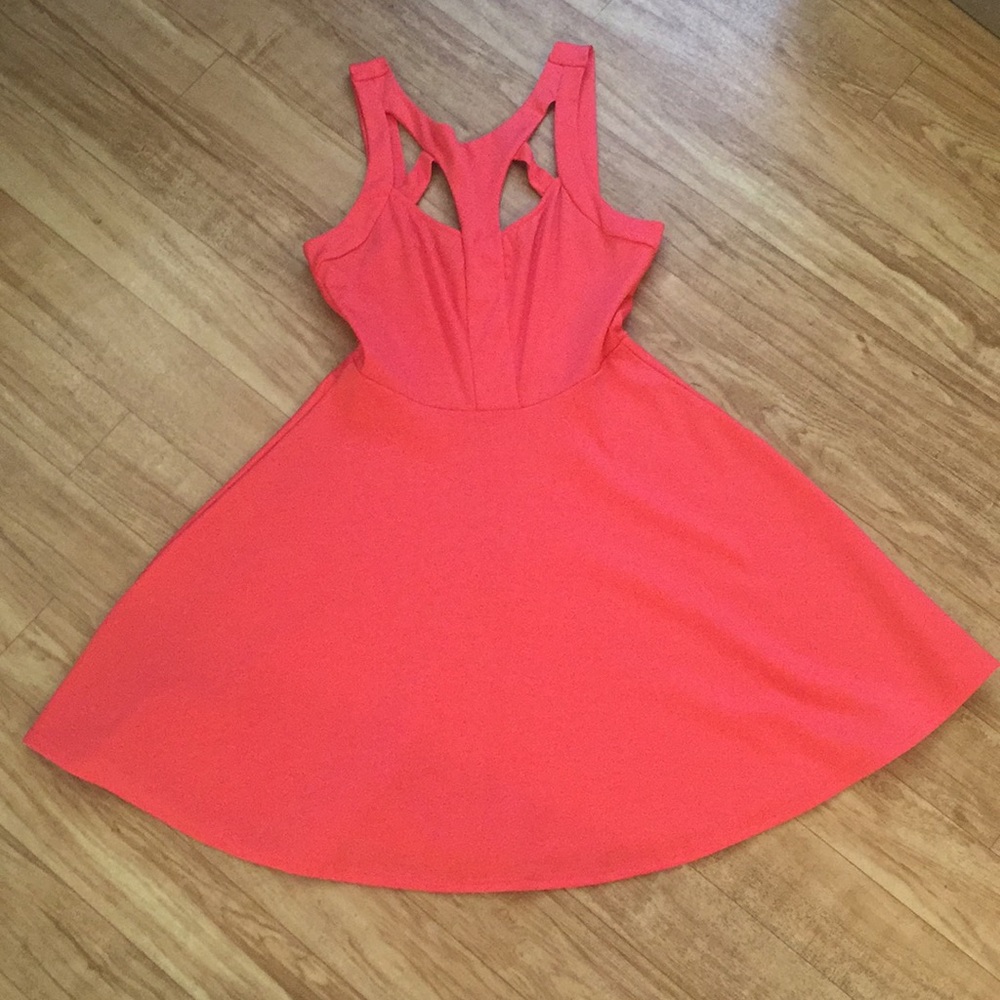 Orange/Coral dress